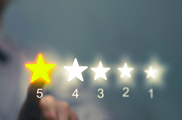 5 Star Rating